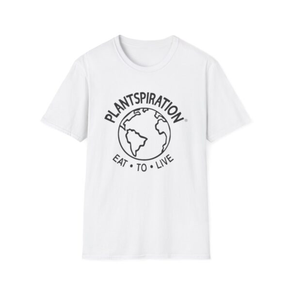 Plantspiration® Black & White Unisex Softstyle T-Shirt - Image 14