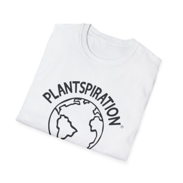 Plantspiration® Black & White Unisex Softstyle T-Shirt - Image 17