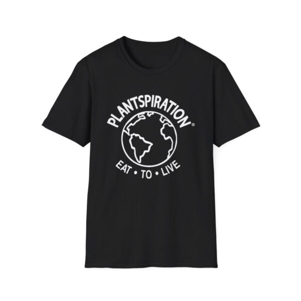 Plantspiration® Black & White Unisex Softstyle T-Shirt - Image 26