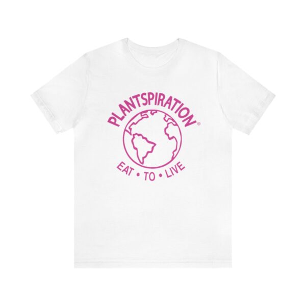 Plantspiration® Pink Unisex Jersey Short Sleeve Tee