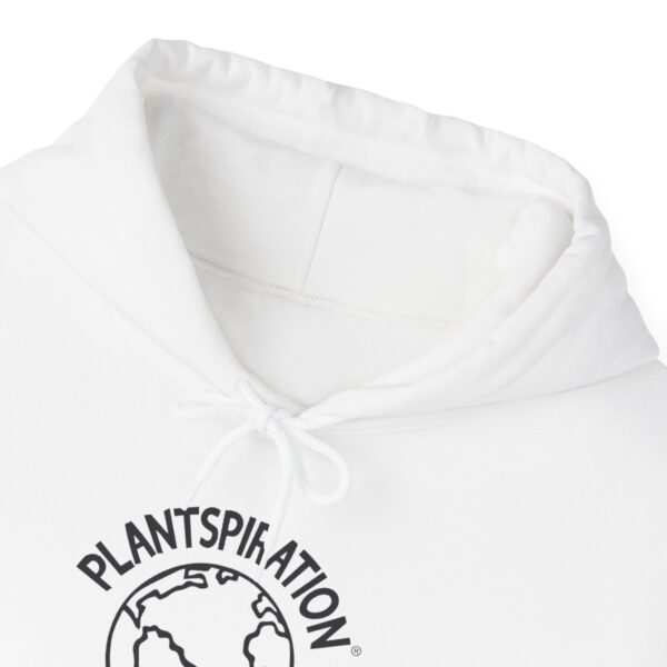 Plantspiration® Black & White Unisex Heavy Blend™ Hooded Sweatshirt - Image 5