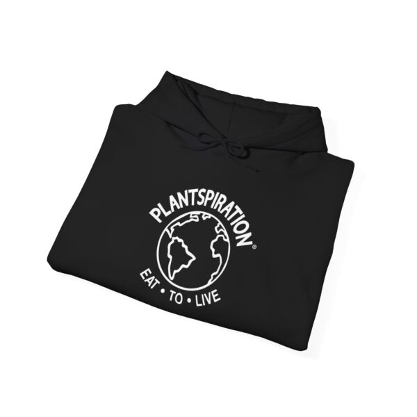 Plantspiration® Black & White Unisex Heavy Blend™ Hooded Sweatshirt - Image 17