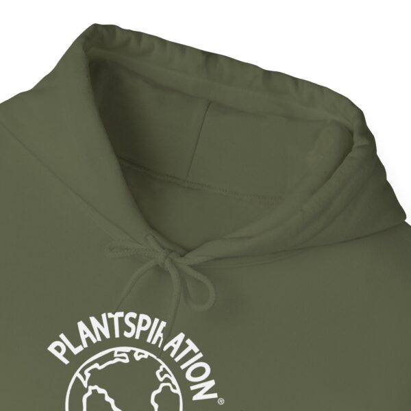 Plantspiration® Black & White Unisex Heavy Blend™ Hooded Sweatshirt - Image 44